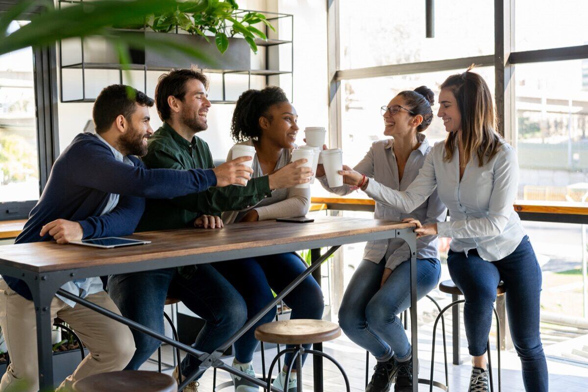 Coffee Brings Offices Together