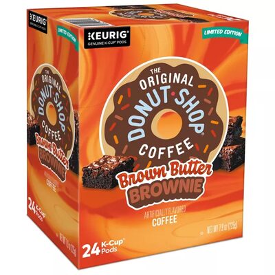 Brown butter brownie K-Cup pods