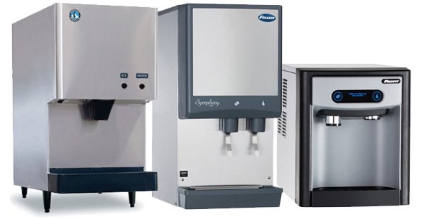 Hoshizaki and Follett water and ice equipment